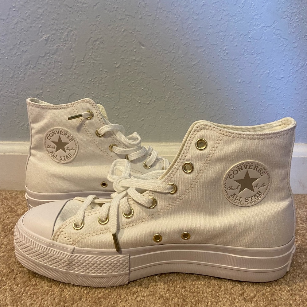 Chuck Taylor All Star Lift Platform Elevated Gold